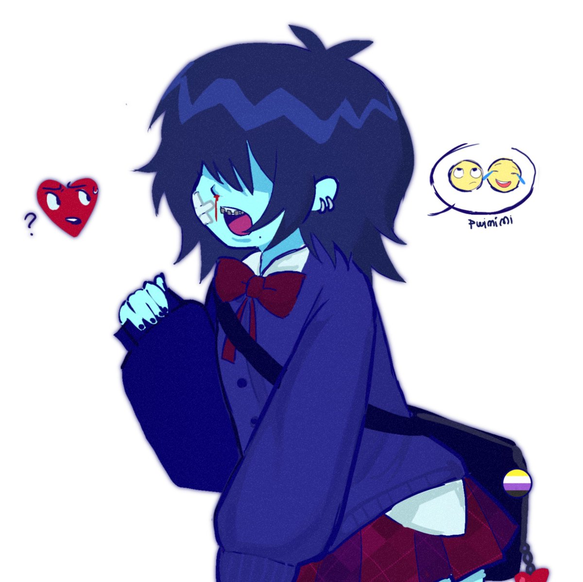 pwimimi's tweet photo. This. (Kinda old kris art 
Ok. GET IT GET IT CATCH IT https://t.co/fxbj4q58Ct