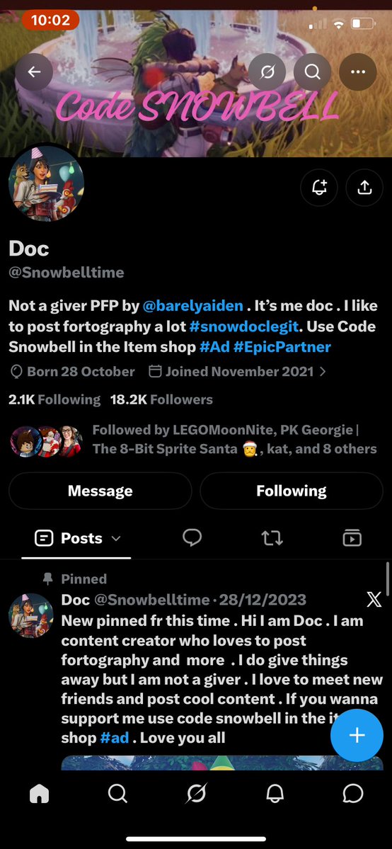nino7kl's tweet photo. @JawsClawsPaws @Snowbelltime Done ☑️/proof: https://t.co/bSWHwT8mIw