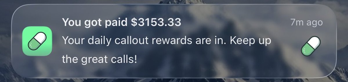 Yennii56's tweet photo. Another $3k daily stimmy for calling out coins on pumpfun app! 

If you aren’t on here yet then you could be missing out on 6figs a month of free stimmy…. https://t.co/aPNCW80wXm