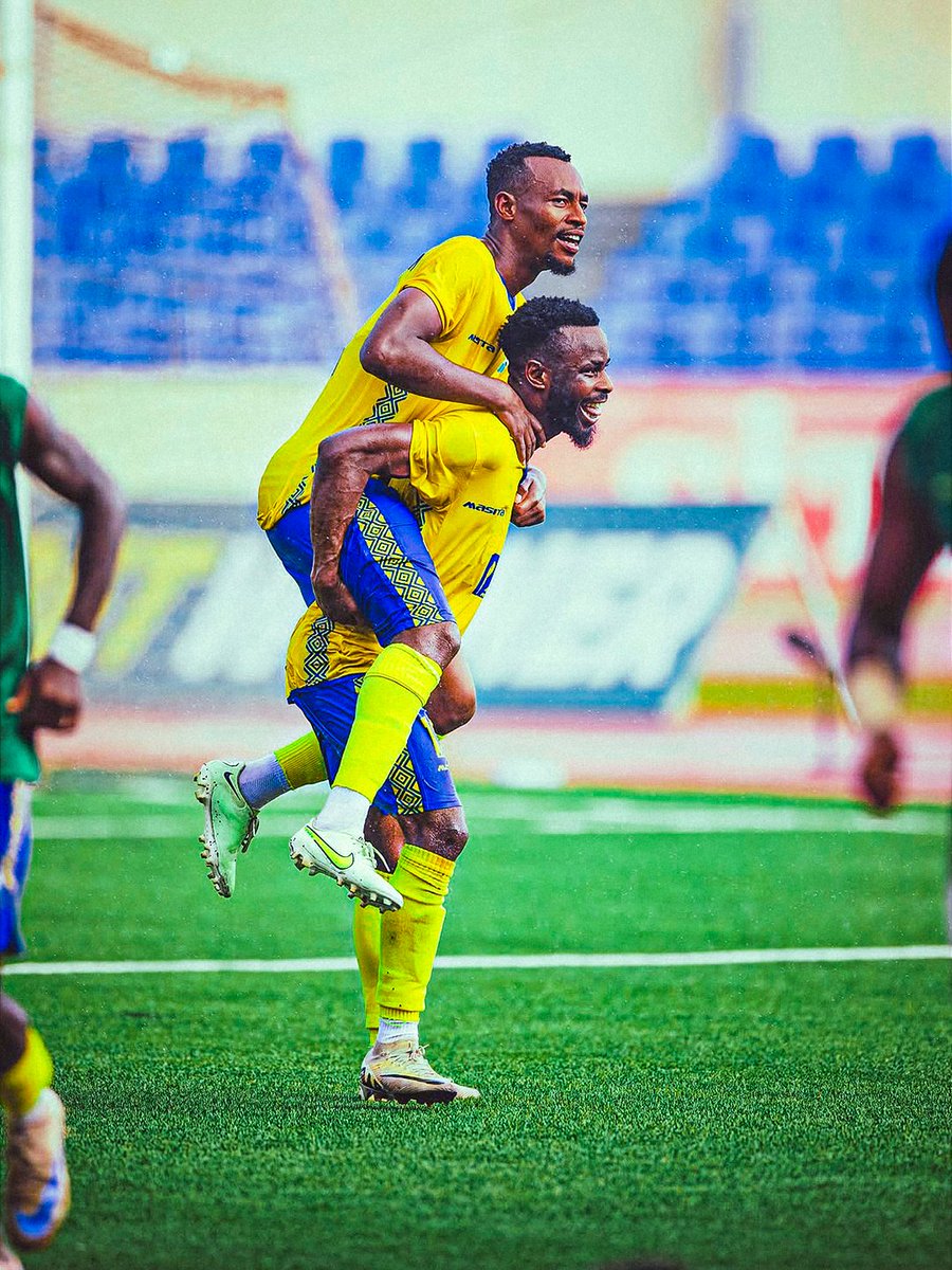 CAF_Online's tweet photo. Rwanda cruise to their second win in two matches. 🇷🇼

Dream start in the #TotalEnergiesAFCON2027 Qualifiers. 

📸 @FERWAFA https://t.co/rYpRUIDKlV