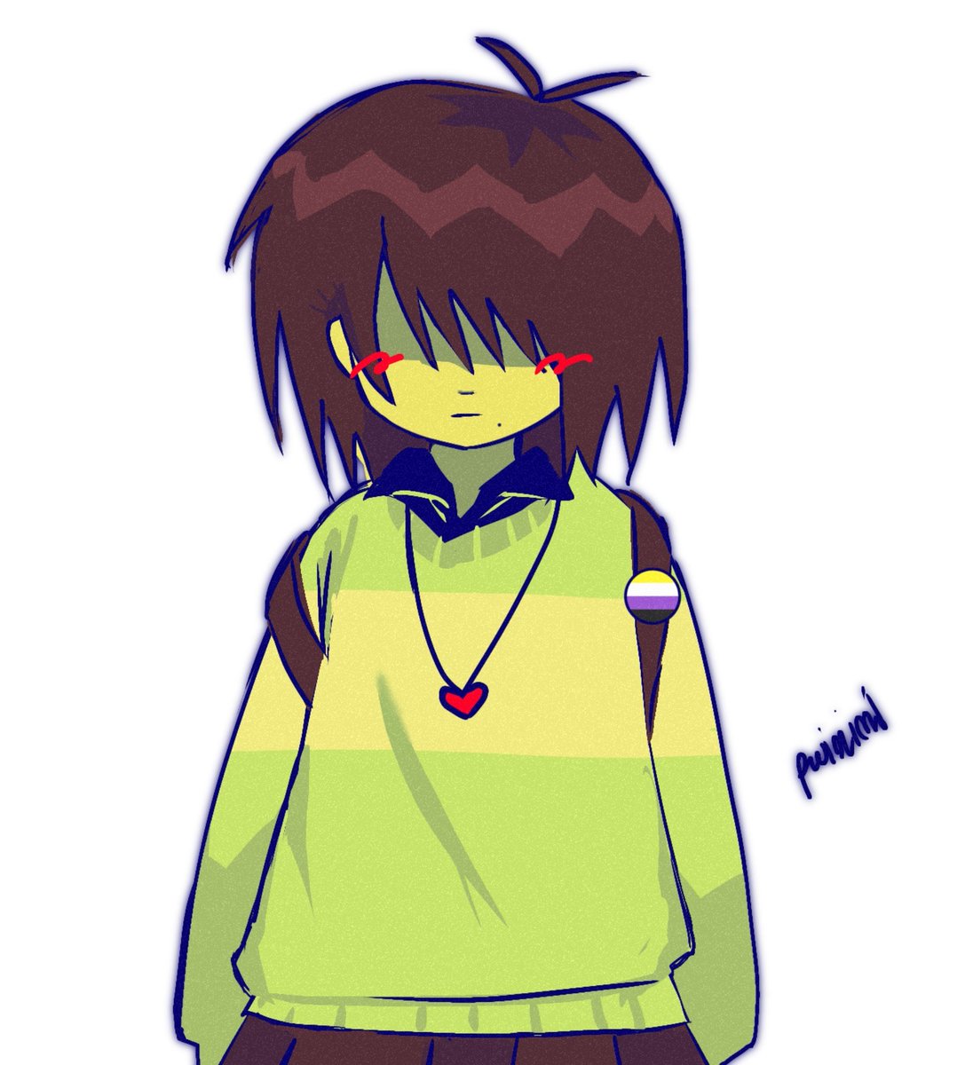 pwimimi's tweet photo. This. (Kinda old kris art 
Ok. GET IT GET IT CATCH IT https://t.co/fxbj4q58Ct