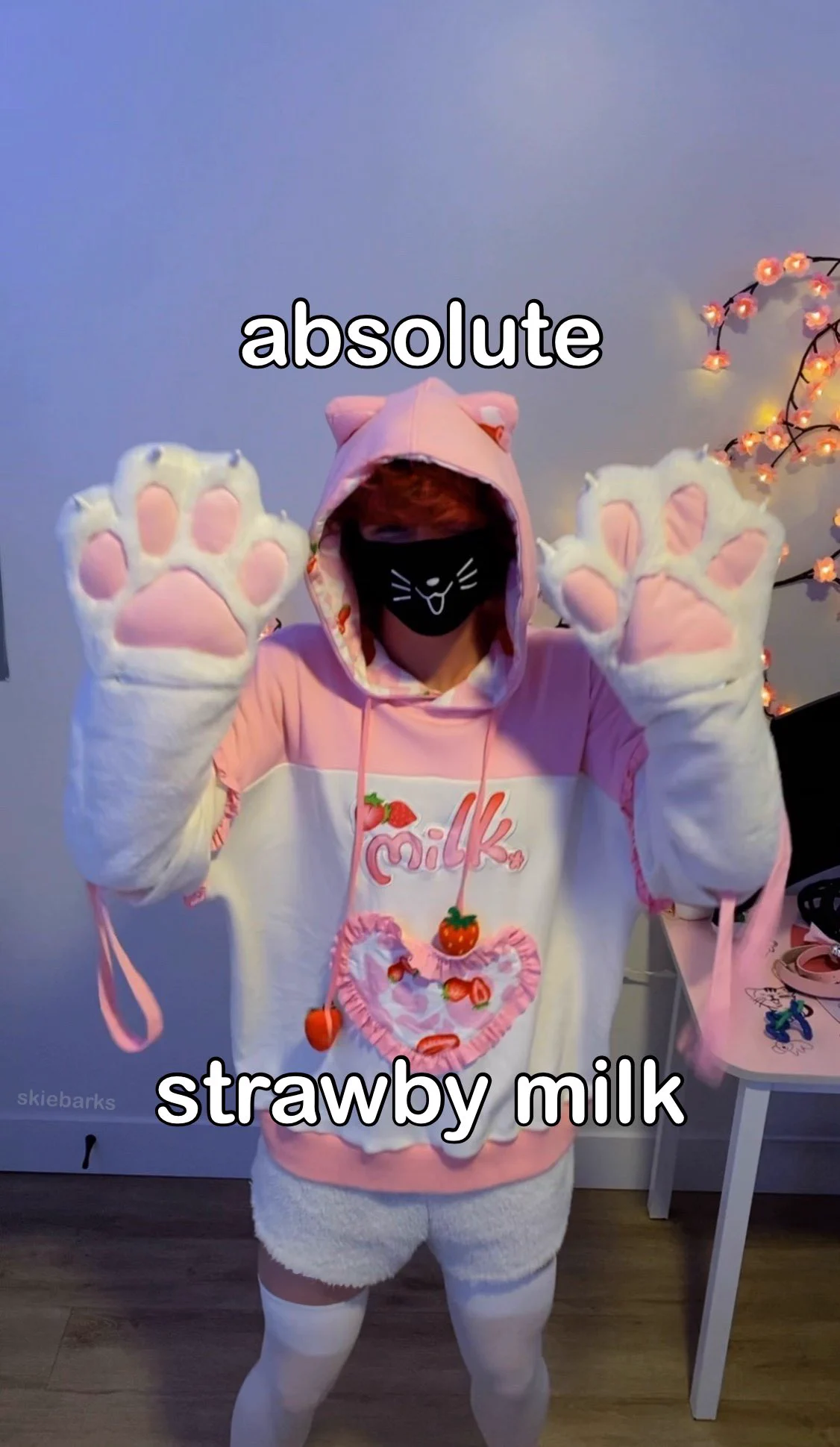 literally me when somepuppy asks me what my third favorite type of milk ...