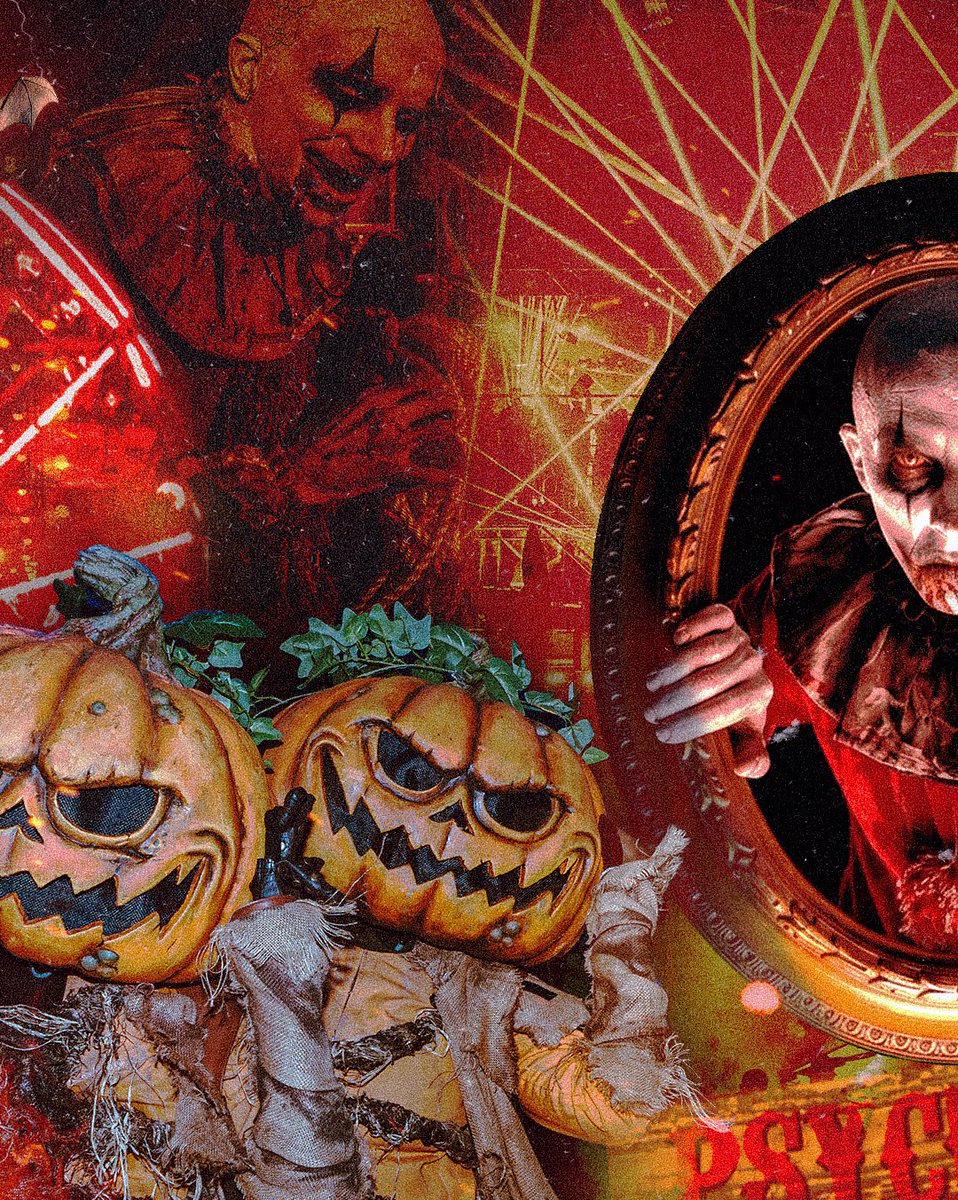 EscapeHalloween's tweet photo. The darkness is getting closer… 🩸🎪 Who’s ready for Halloween weekend at #Escape2026? 😈 https://t.co/jIIBlBRHvS