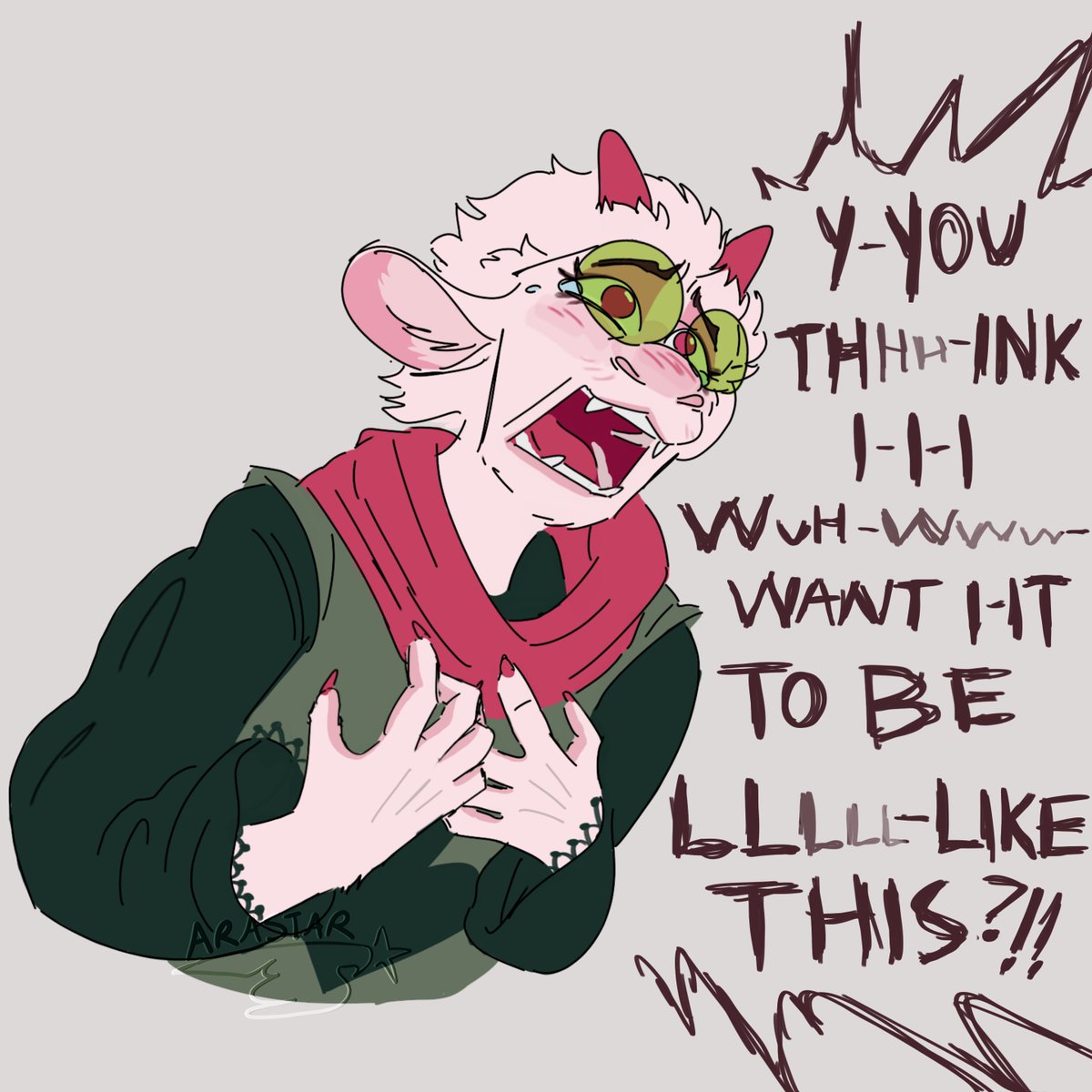arastar_29's tweet photo. projecting my speech impediment onto ralsei part 2: lots of elongations under stress and repetition yay 
#deltarune #ralseideltarune #deltarunefanart https://t.co/gyEbXCOkFl