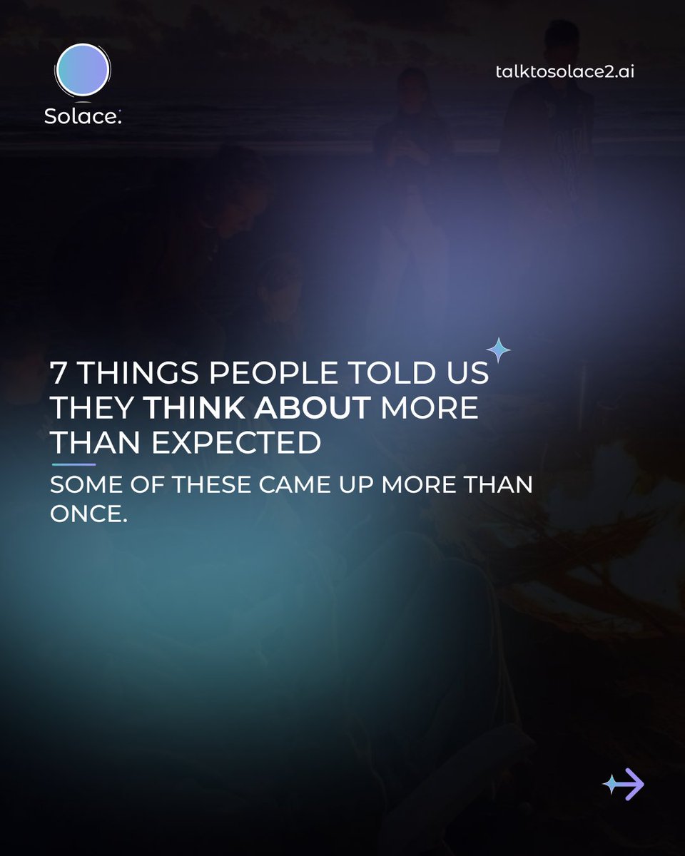 TalkToSolace's tweet photo. The little things can take up way more space in our heads than expected: emails, calls, dinner, how something sounded, good news, a presentation. Some answers are practical, some funny, some positive. What would you add? 💭

#talktosolace #solace #adultlife #relatable https://t.co/1KMsQSQuj4