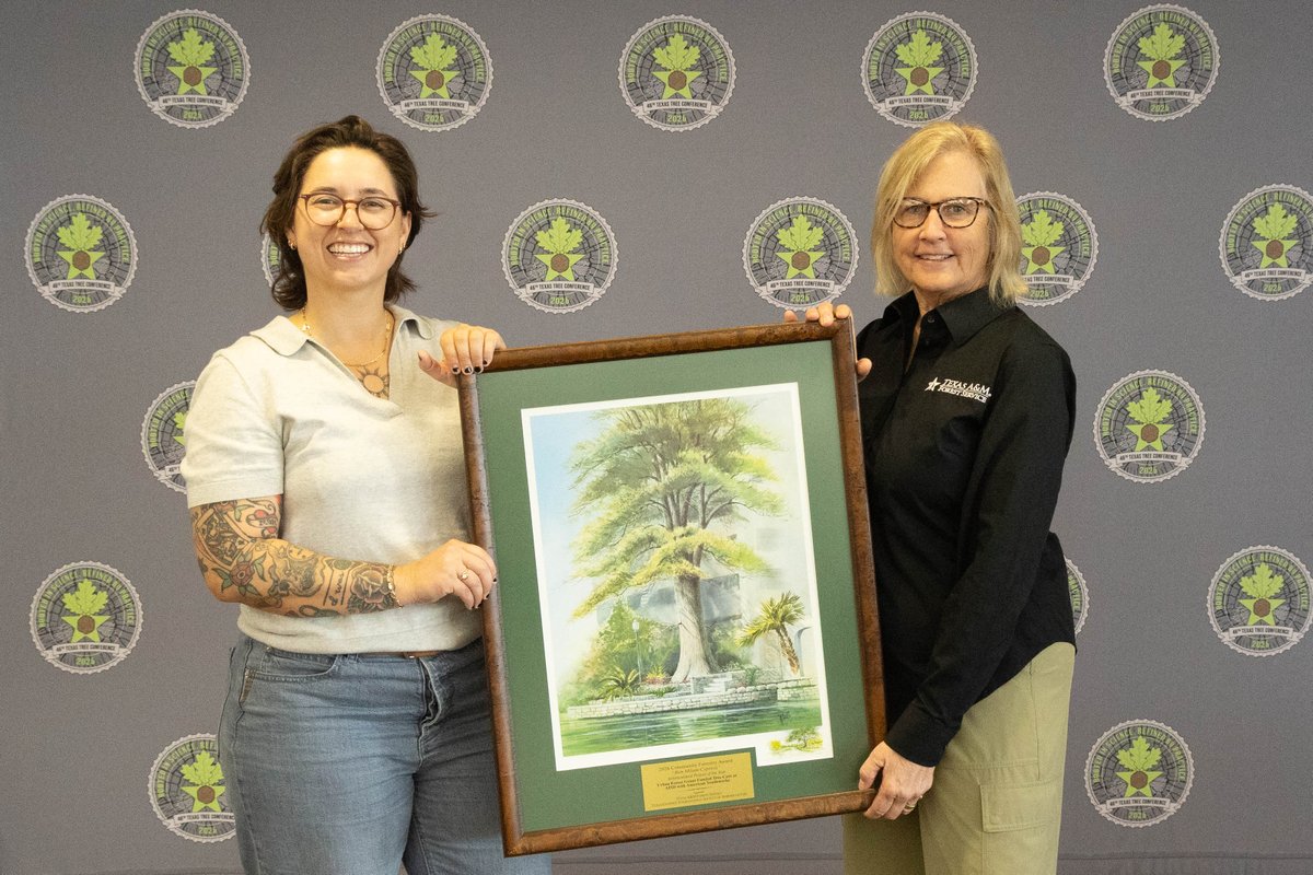 TXForestService's tweet photo. Congratulations to the 2026 Texas Tree Award recipients! 🌳 These individuals, organizations and programs are making an impact across Texas through tree care, education, workforce development and community forestry. https://t.co/p0xayhMVLv