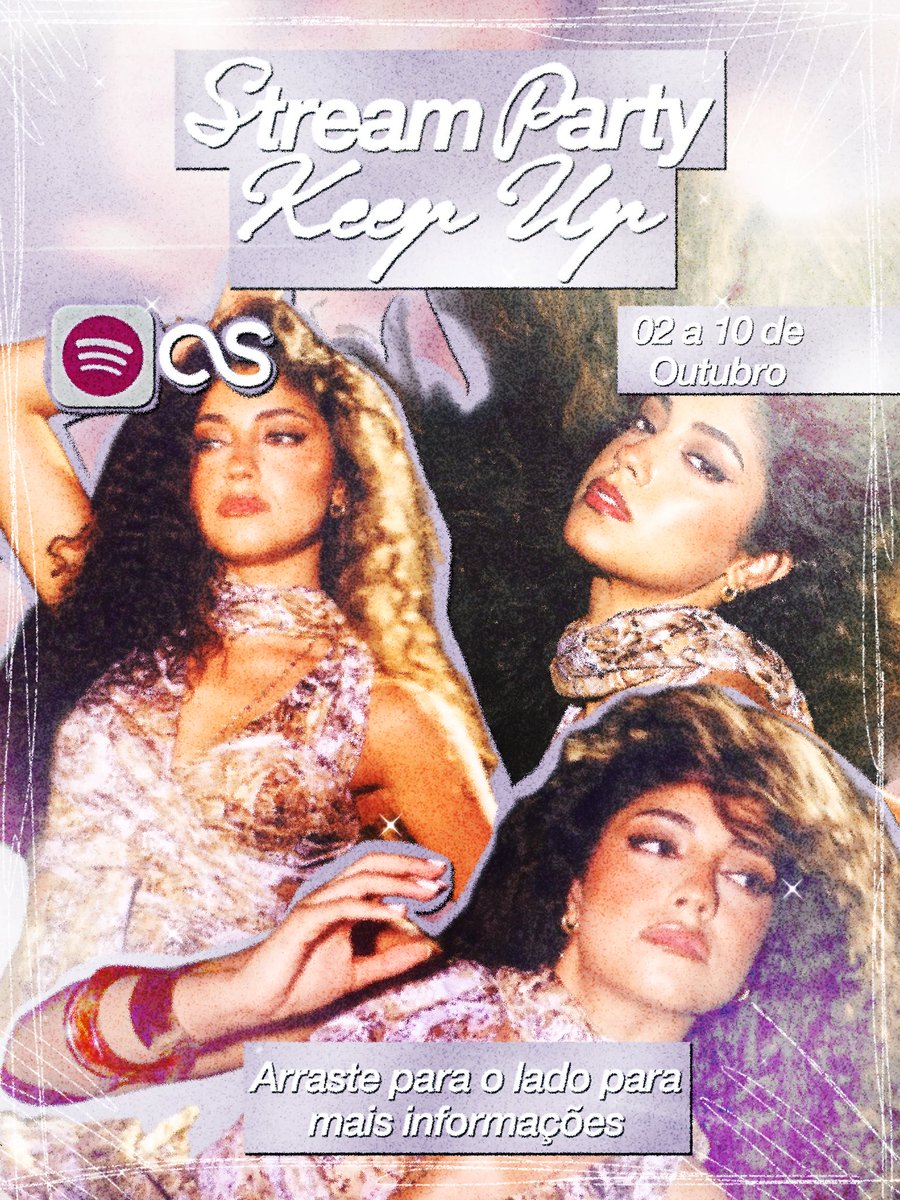 nourardakanibr's tweet photo. ‘KEEP UP’ STREAMING PARTY! 🌟

Do dia 02/10 à 10/10, vamos nos reunir para uma streaming party especial em comemoração ao lançamento de “Keep Up”, a primeira música solo de Nour Ardakani. 🪽

Contamos com vocês, Angels! 🪽🎧
#CanYouKeepUp #KeepUpWithNour https://t.co/ZP3Nc7IyzR
