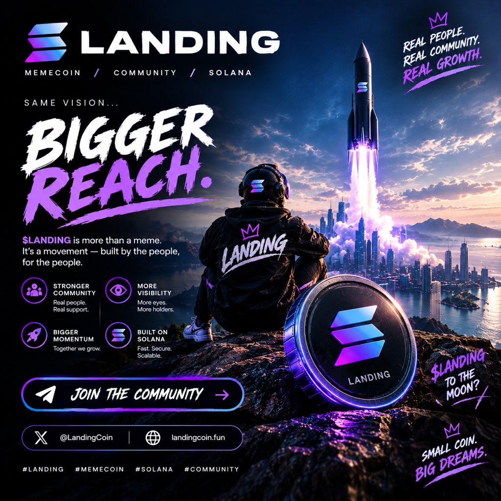 Bikobackup's tweet photo. LANDING stays focused. 🛬

Now trading on Poloniex.

Fixed supply.
Verifiable on-chain data.
No fake promises. No invented utility.

Transparency first. Community always.

📲 Telegram: https://t.co/9Mg9bcFlHE…
🌐 Website: https://t.co/dBOOUyrPg4

#LANDING #LandingCoin #Poloniex https://t.co/EEB3xjIhB7