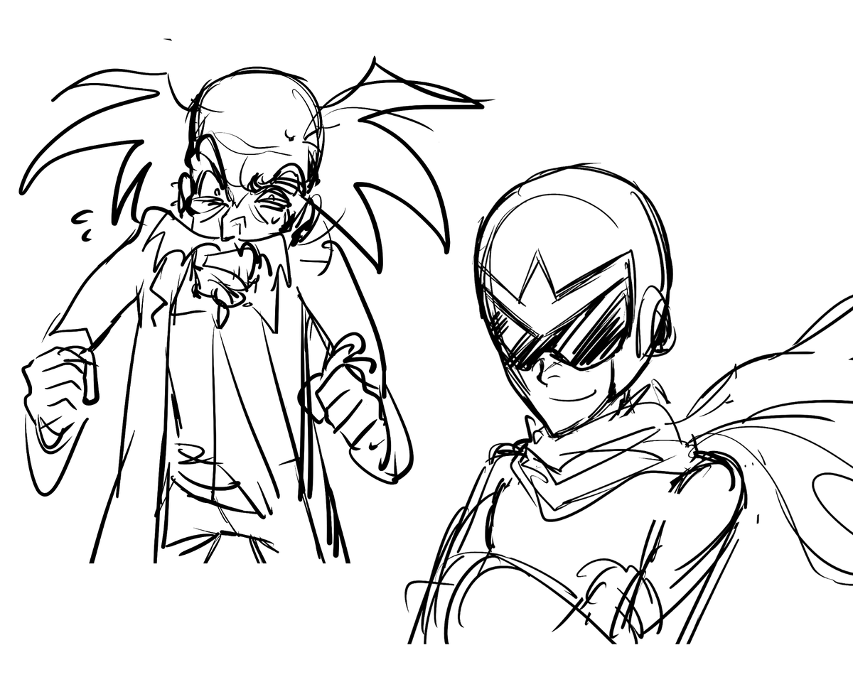 gunguy39's tweet photo. i quite like drawing wily https://t.co/rUfZV1I3Ma
