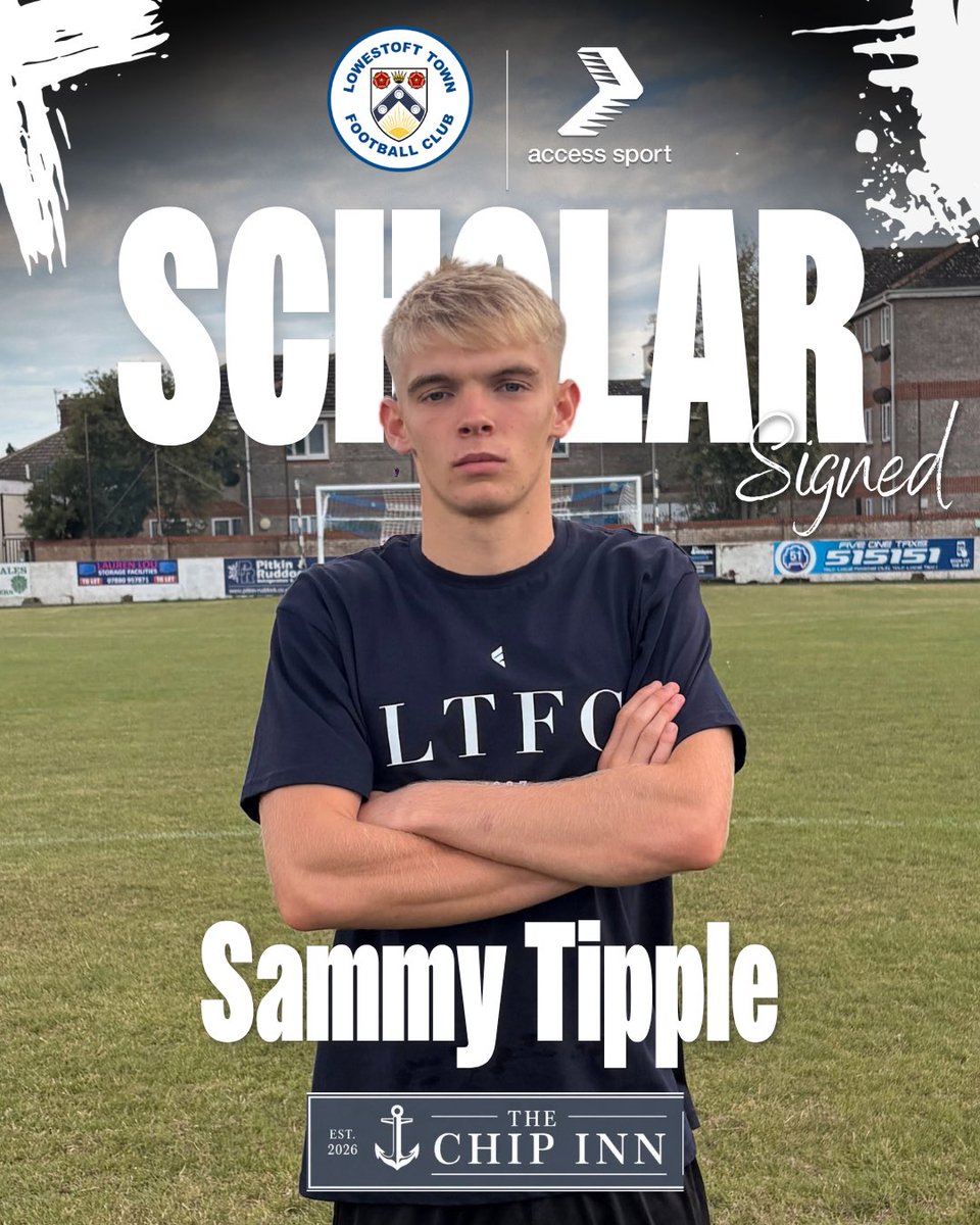 ltfc_scholars's tweet photo. WELCOME, SAMMY TIPPLE. 🔵⚪️
We are delighted to announce Sammy Tipple as the latest player to officially sign as a Lowestoft Town Scholar for the 2026/27 season. ✍️
A big season ahead. Plenty more to come. Welcome to the programme, Sammy.💙
#ourfuture #ltfcscholars #lowestoft https://t.co/hhkzJkRRu6