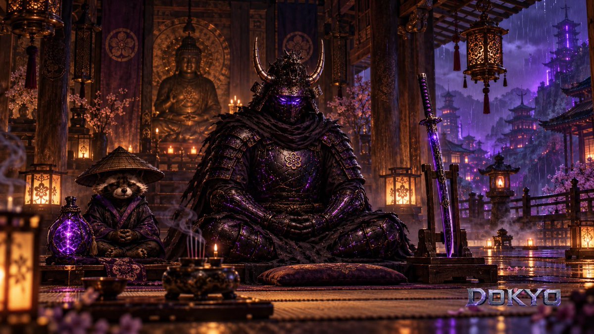 Astrones2's tweet photo. Don't usually read project lore

This one got me 👀 @dokyosol tells the trader's journey through a masterless samurai 🗡️ One who walked away from a system built on fear.

Nobody teaches you this game. You learn it through pain, patience and guts.

Give it a read, it's worth your time
度胸