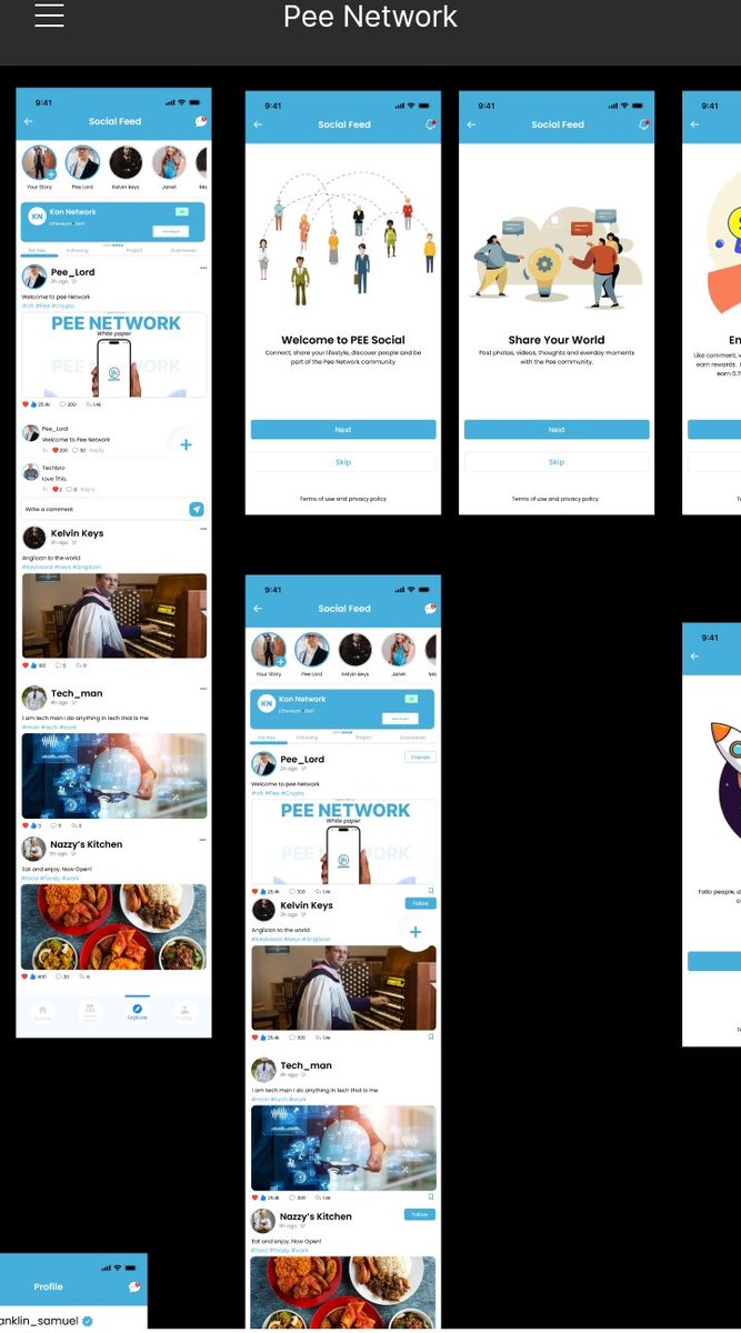 Pee_lord__'s tweet photo. COMMUNITY UPDATE:

Within the past months, we've been assiduously working on the design of #PeeNetwork Ecosystem social media.

The social layer of the network will become the engine that connects Pee Network’s community with real businesses.

Users create, discover, engage, and share. Businesses gain visibility, customers, and a trusted digital presence. As participation grows, more businesses join, creating more content, commerce, and reasons for users to stay active.

Community drives discovery, discovery drives business, business drives commerce and commerce strengthens the ecosystem.

That is the plan, the social layer can evolve from a simple feature into a business growth engine for the Pee Network ecosystem.

We're getting there!