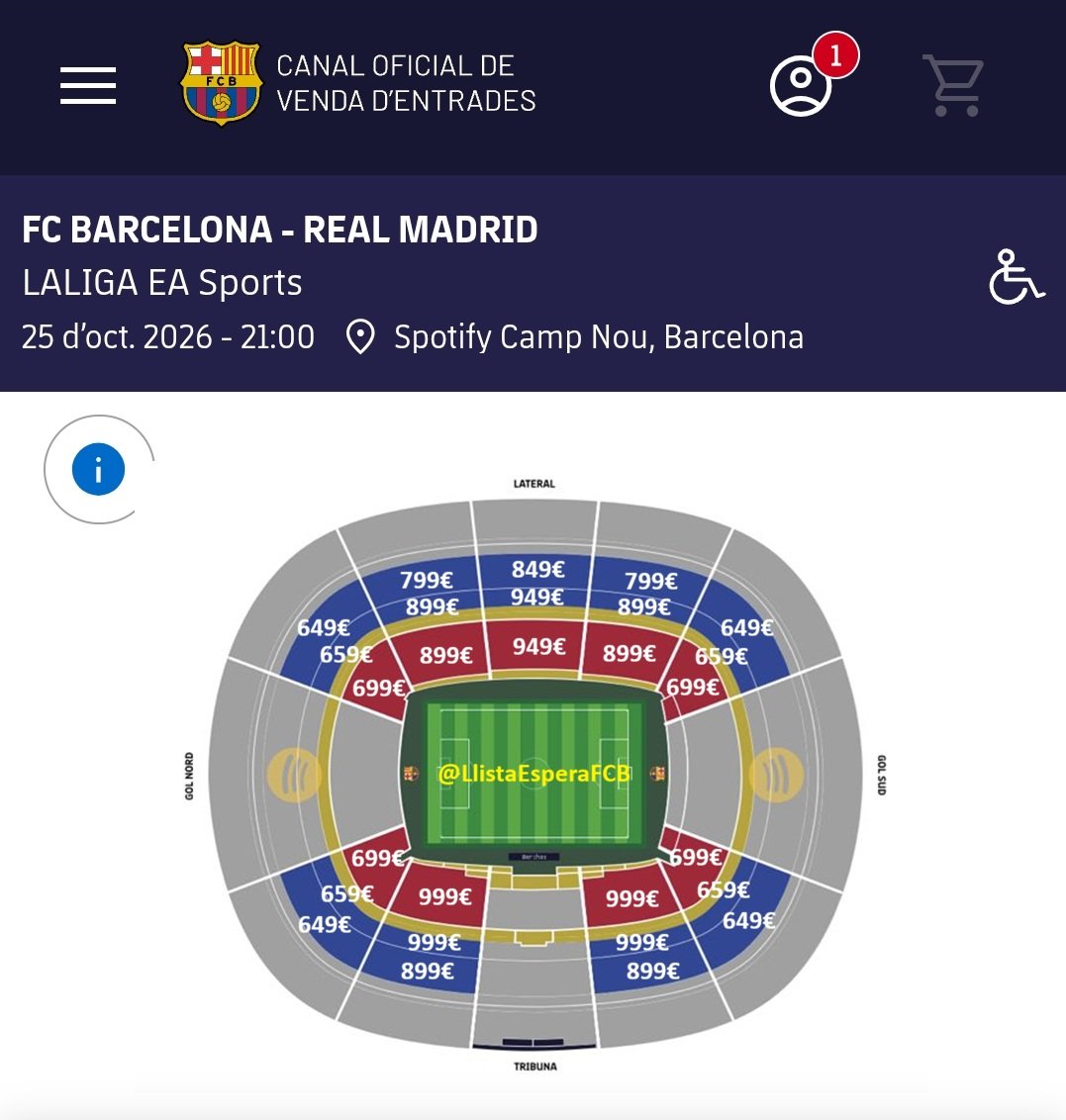 FCBAIZSBO's tweet photo. #LlistaEsperaAbonaments
#Classic #CampNou 5%
@LlistaEsperaFCB https://t.co/COP8RXlzWu