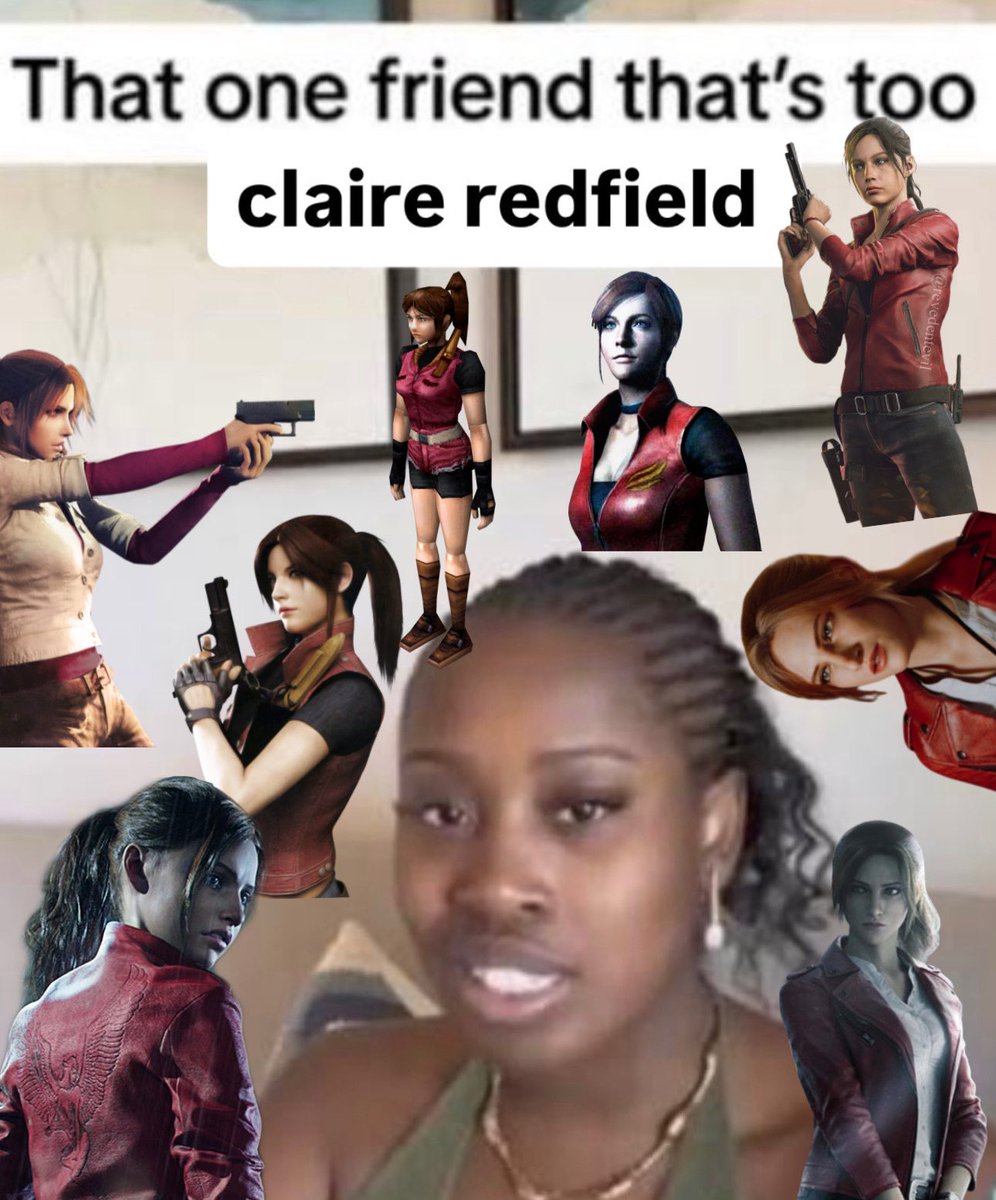 revedentevil's tweet photo. on this day in herstory, claire redfield went to find chris in raccoon city https://t.co/LTdWRj8eFh