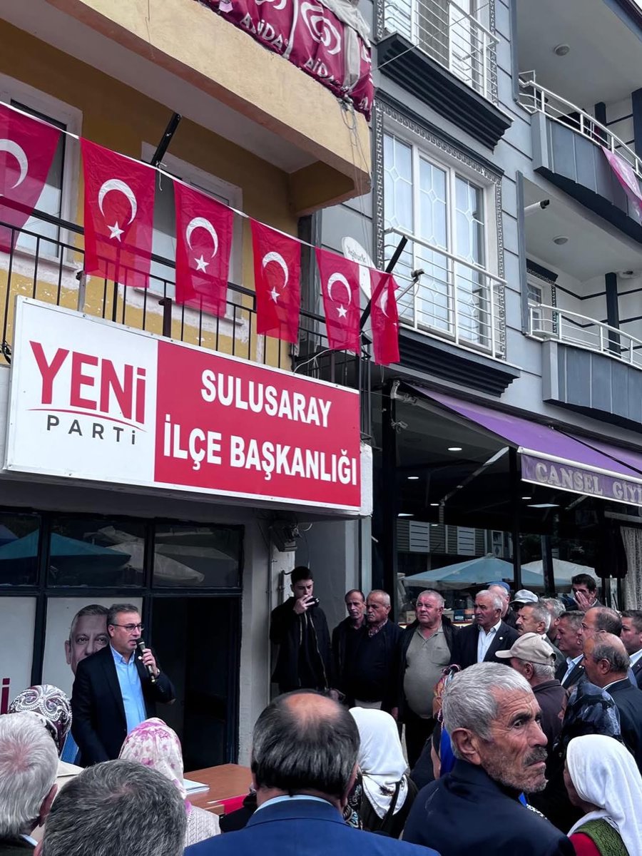 ozgurletokat's tweet photo. #YeniParti #Sulusaray İlçe Binamız açıldı ve 1. Olağan Kongremiz coşkuyla yapıldı. Divan Başkanı olan merkez ilçe başkanımız  Aytekin Ayan emeği geçen herkese teşekkür etti. https://t.co/w9bqytayyl