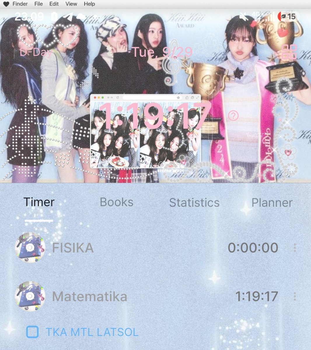 keezine's tweet photo. 📧 > Tue, 9/29..
hari ini me latsol TKA MTL daaaan mengerjakan TUGAS senibudaya^____? udh aaaah yuuuu udah yu ngasih tugasnya 🗿 https://t.co/YprHVO3yfy