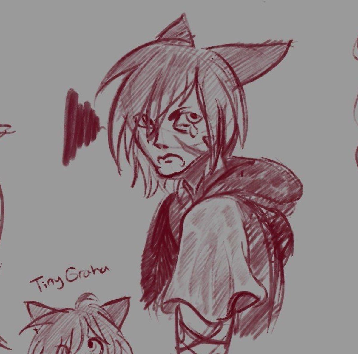 284Nev's tweet photo. SHB spoilers!
#ffxiv doodles 
Mostly just silly ones. The last one is an AU if my WoL was raised in Ishgard. Estinien would have been insufferable as a teen imo lol https://t.co/RTwh9XZ3YK