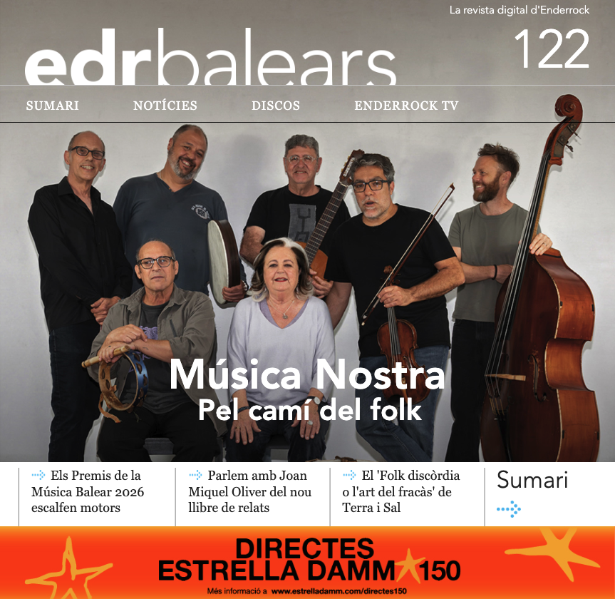 enderrock's tweet photo. Ja tenim aquí l'EDR #122 amb Música Nostra en portada! 💫

🔸 També parlem dels #PremisBalears26 i conversem amb @JoanmiOliver, Terra i Sal i Pere Janer, entre d'altres temes.

Tot teu!
➡️ https://t.co/MJGYtxjUGT https://t.co/N4lcSXqH9Z