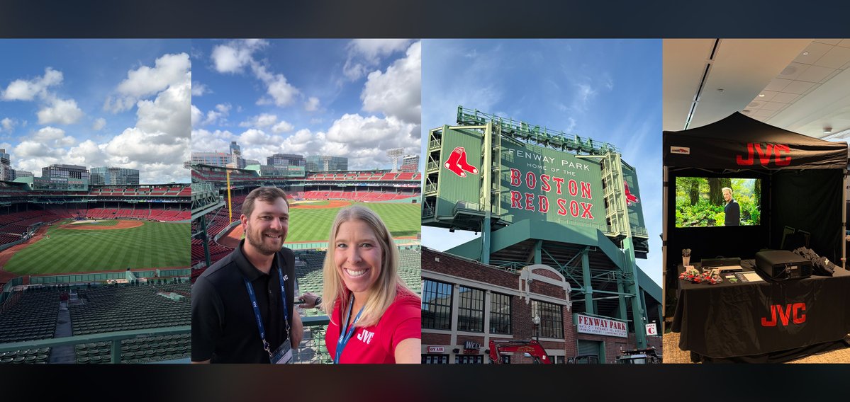 JVC_USA's tweet photo. .@JVC_USA Home Theater Projectors was featured at @FenwayPark during the Audiovisual Industry Summit hosted by @ADIGlobalDist. Thanks to everyone (including our friend @Wally97) who came to visit our live demo!

#JVC #JVCProjectors #ADI #HomeTheater #HomeCinemaProjectors https://t.co/jV5uGOFJ6a