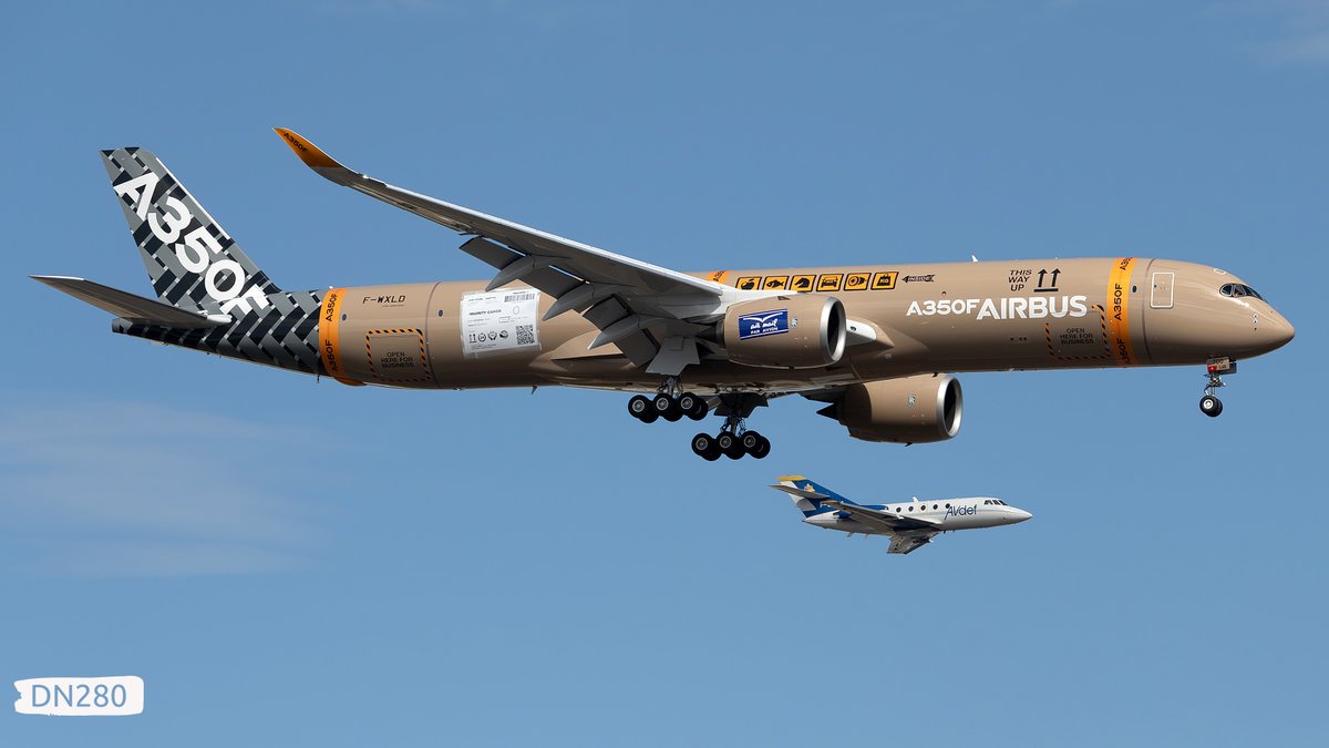 dn280's tweet photo. Airbus A350-1041 Freighter msn 700 F-WXLD

First Flight - 29.09.2026 https://t.co/YH40AWbMI8