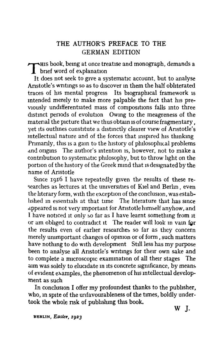 DawsonSWilliams's tweet photo. One way of “accessing” Heidegger’s work on Aristotle could be made through these three indispensable works by Brentano, Jaeger, and Husserl. These are some of the books Heidegger drew his inspiration from, and which allowed him to reinterpret Aristotle (by separating the Greek language/concepts from the “scholastic tradition.”) While at the same, Heidegger attempted to radically change Husserl’s particular method of phenomenology, into a distinctive philosophical approach of his own.
