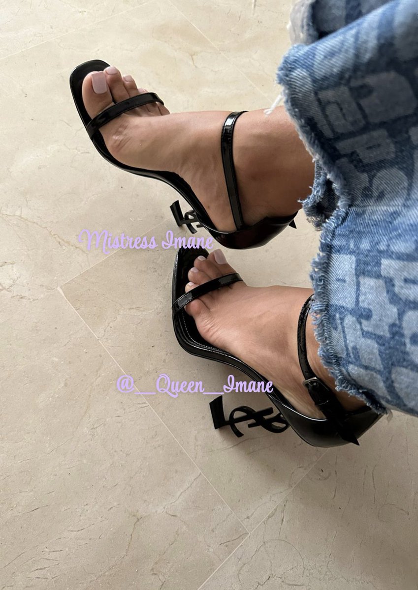 _Miss_Imane's tweet photo. He loves my YSL heels https://t.co/TF4kp5MmiJ