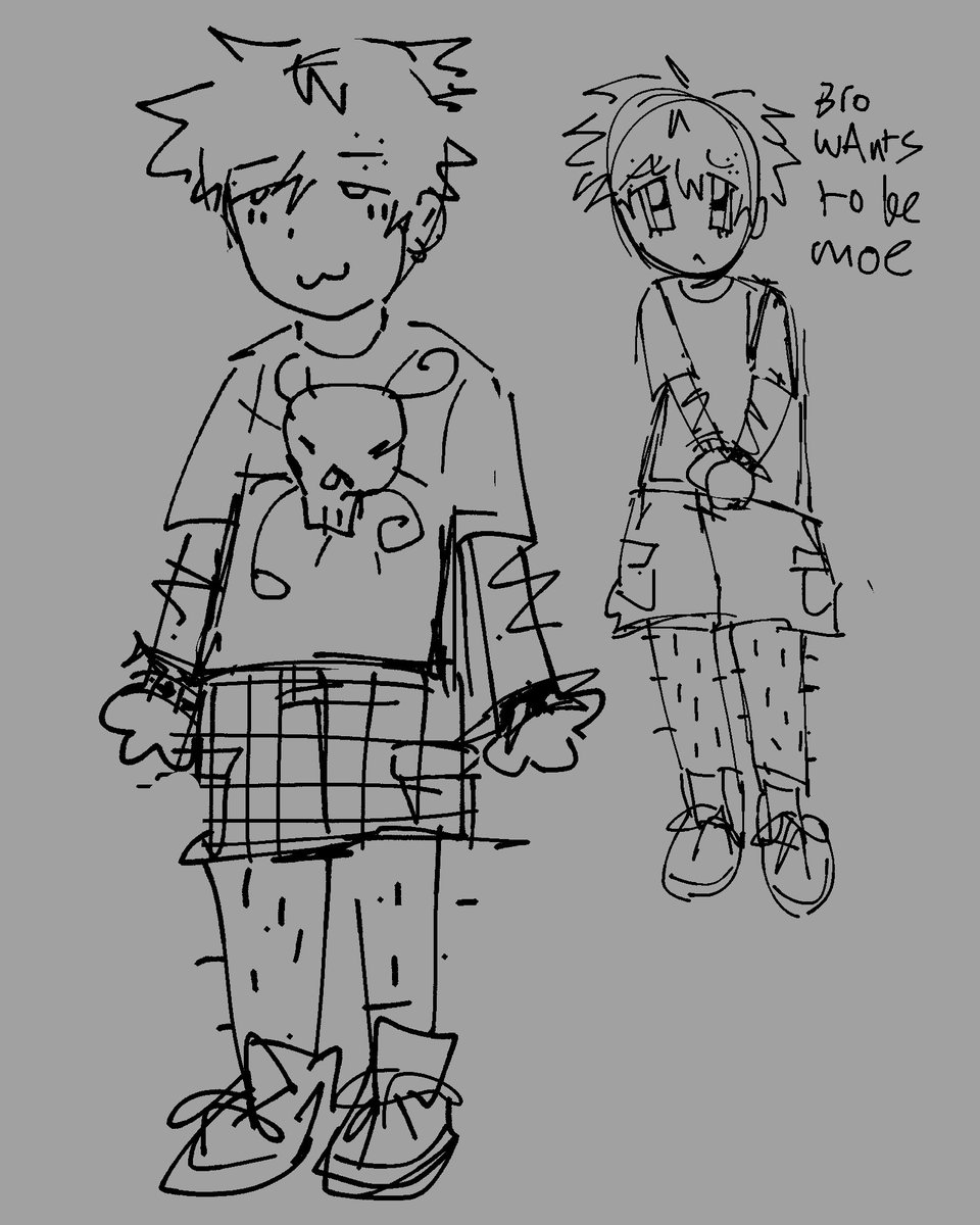 radladzz's tweet photo. Who up drawing themselves trying to be moe https://t.co/Mokiow3XLd