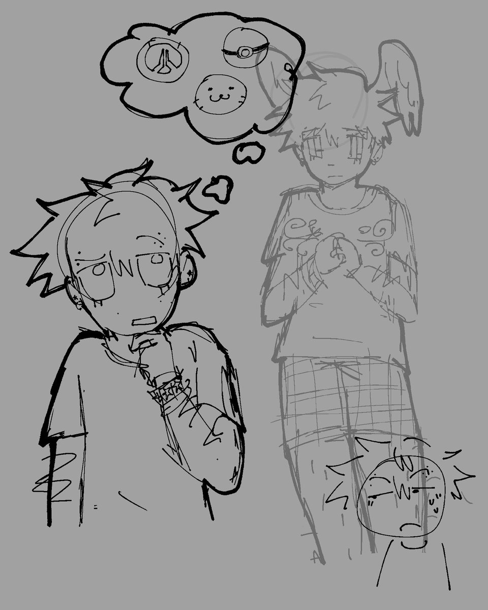 radladzz's tweet photo. Who up drawing themselves trying to be moe https://t.co/Mokiow3XLd