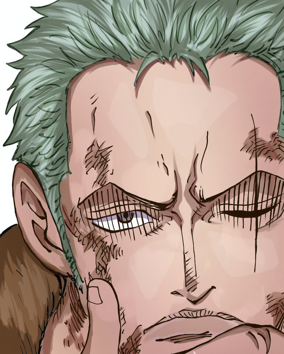 sal4q's tweet photo. roronoa zoro 🎨 رورونوا زورو 
#ONEPIECE https://t.co/ugGsQBBQ77