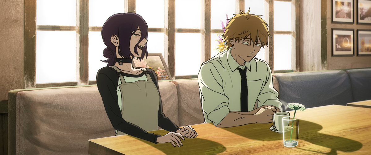 RezeArcFrames's tweet photo. He gets her tearing up with his silliness. https://t.co/NL6byBHJOO