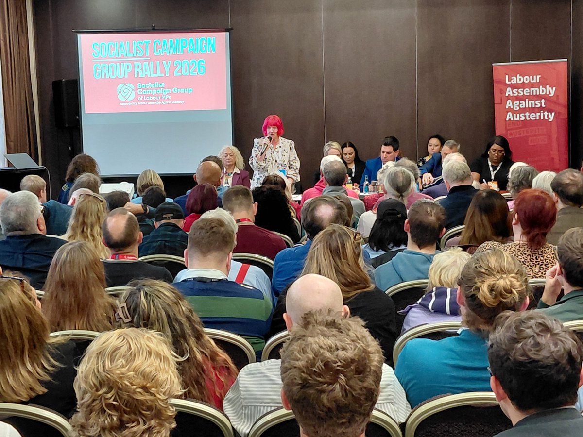 AndreaEganGS's tweet photo. Throughout history, it's those who speak out when it's hardest to do so who make real change and are really remembered.

That's why I'm so proud to speak at the Socialist Campaign Group rally this evening in Liverpool. #labconf2026 https://t.co/QcNQFrvvS4