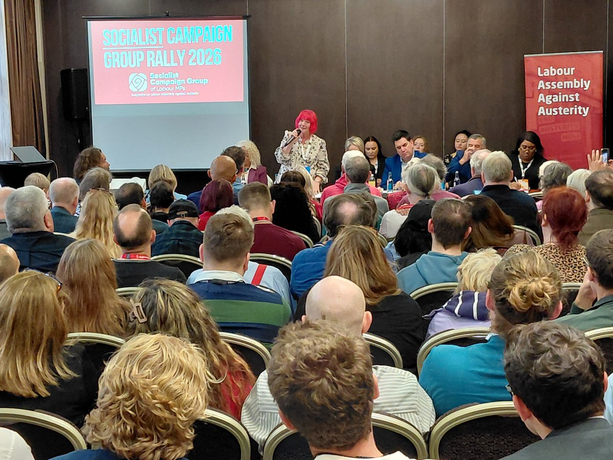 AndreaEganGS's tweet photo. Throughout history, it's those who speak out when it's hardest to do so who make real change and are really remembered.

That's why I'm so proud to speak at the Socialist Campaign Group rally this evening in Liverpool. #labconf2026 https://t.co/QcNQFrvvS4
