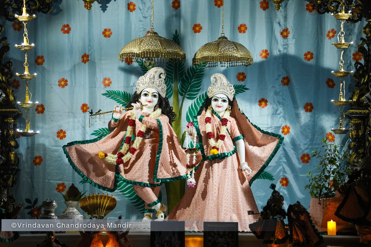 VCMVrindavan's tweet photo. Tonight's Shayana Darshan of Sri Radha Vrindavanchandra - 29 Sep 2026 

#vrindavan #vrindavanchandrodayamandira #Krishna #Radha https://t.co/PYYnF4ORhJ