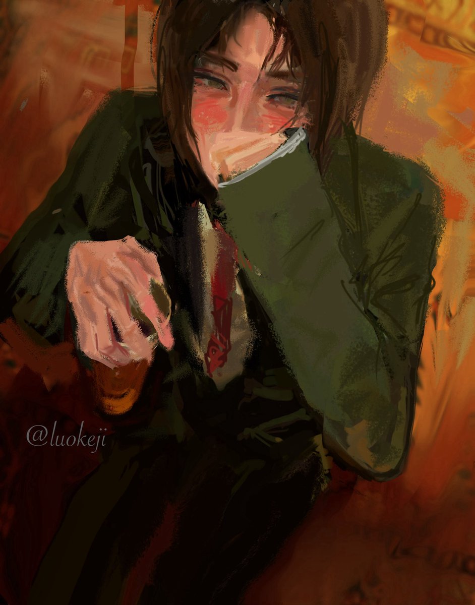 luokejiii's tweet photo. #aot 改了一张旧图 https://t.co/JSqSiHSm3y