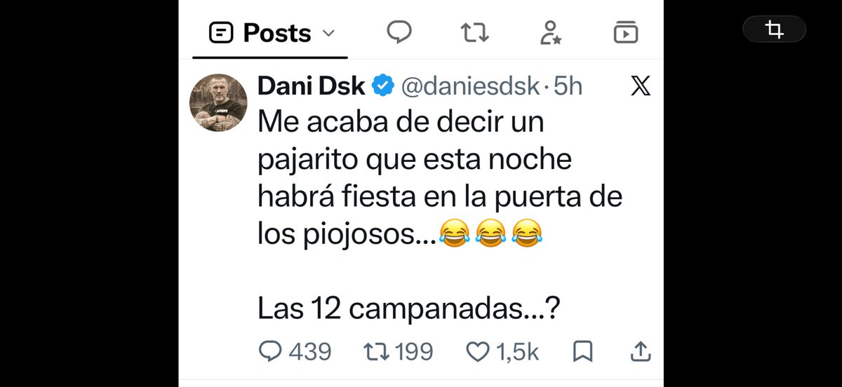 daniesdsk's tweet photo. ‼️ACABO DE TROLEAR A TODOS LOS PULGOSOS DE LA PUERTA DEL SOL‼️

En serio... dejad los porros que os están haciendo pupita.... 😂🤫🖕🐀

‼️QUE TODO DIOS LO COMPARTA, SON UN MEME‼️

#pulgososSinCerebro https://t.co/uYKirHpYI7