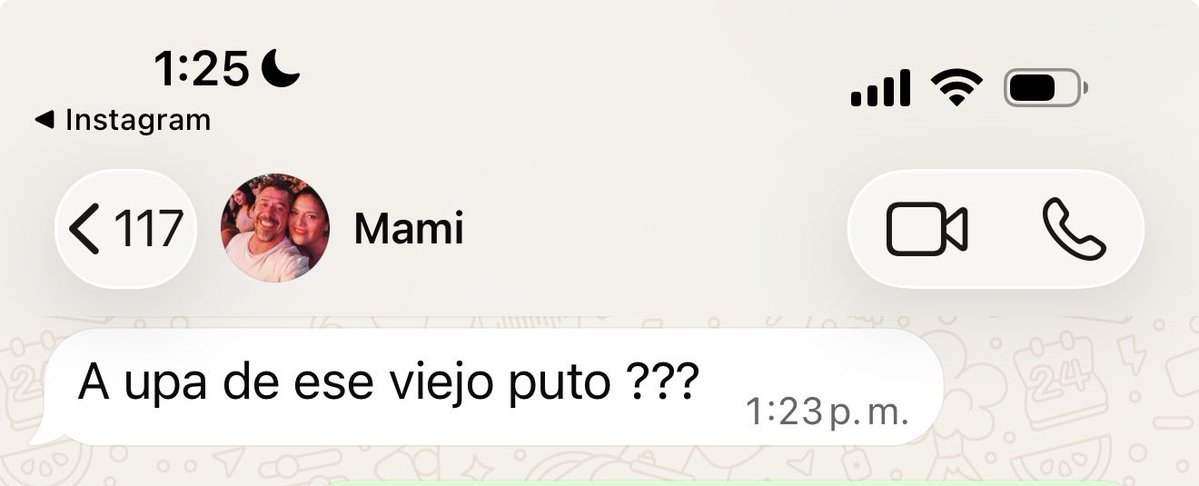eugemaffionesoy's tweet photo. le mandé una foto de mi bebé  y mi papá a mi mamá que se separó de el hace más de 15 años
ella: https://t.co/OumBGIlEbI