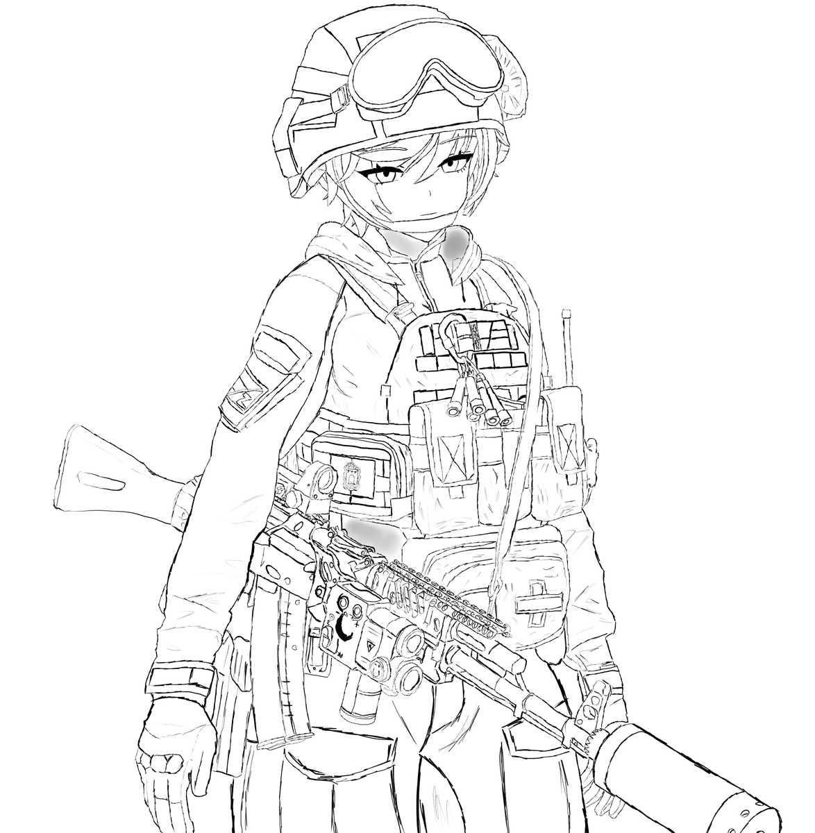 ZippoGas's tweet photo. I drew a sketch of my Davankov's New Russia OC. Maybe I'll try adding some shading and color later on.
#TheFireRises #oc #original_character https://t.co/aYdNpHD8hP