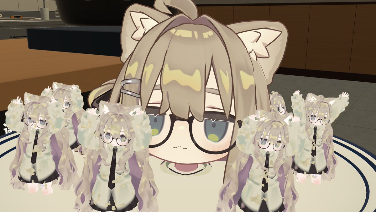 mutuk_0210's tweet photo. キプフェルもやってみた
#VRchat  #VRC https://t.co/NzrcYp2XfS