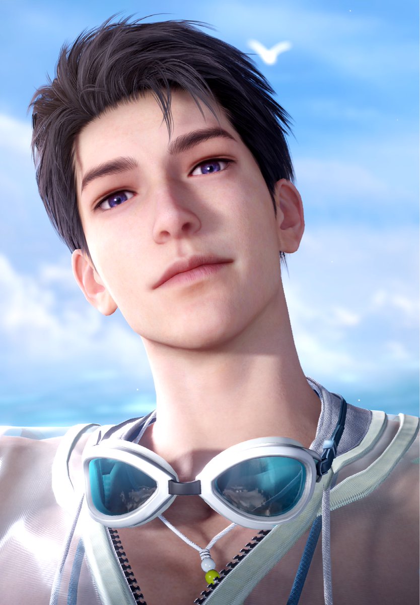 ColonelKatari's tweet photo. His emotions are as changeable as the sky over the sea. https://t.co/kiVZk96cEt