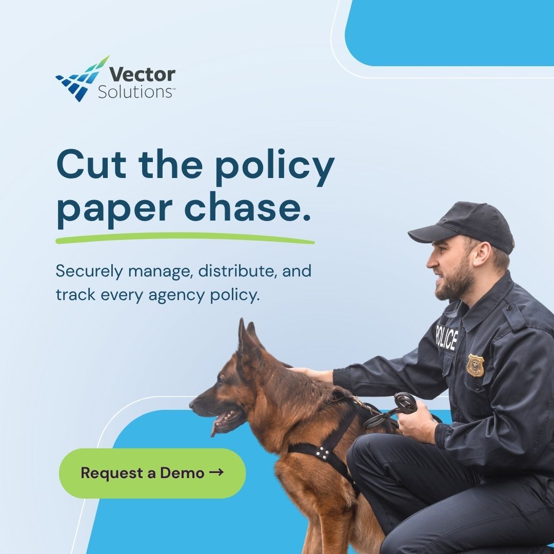 VectorPerform's tweet photo. Managing agency policies shouldn’t create more admin work. Policy Tracker is an easy, affordable solution to help #LawEnforcement agencies securely manage, distribute, and track policies, so officers stay informed and agencies stay accountable.  https://t.co/kQ4JdxscOz https://t.co/mBzETeqz9Z