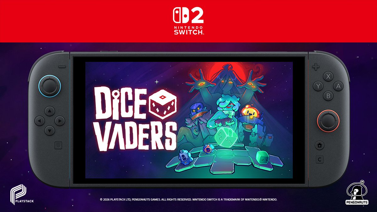 dicevaders's tweet photo. To celebrate Dicevaders launching on Nintendo Switch, we’re giving one away! 🎁

Just click the link below &amp; complete the tasks for a chance to win!

Enter here: https://t.co/TduzIAN16e
Entries close at 4pm BST on October 6th. 

Good luck, Commanders! 🎲 https://t.co/eTNWilHNyc
