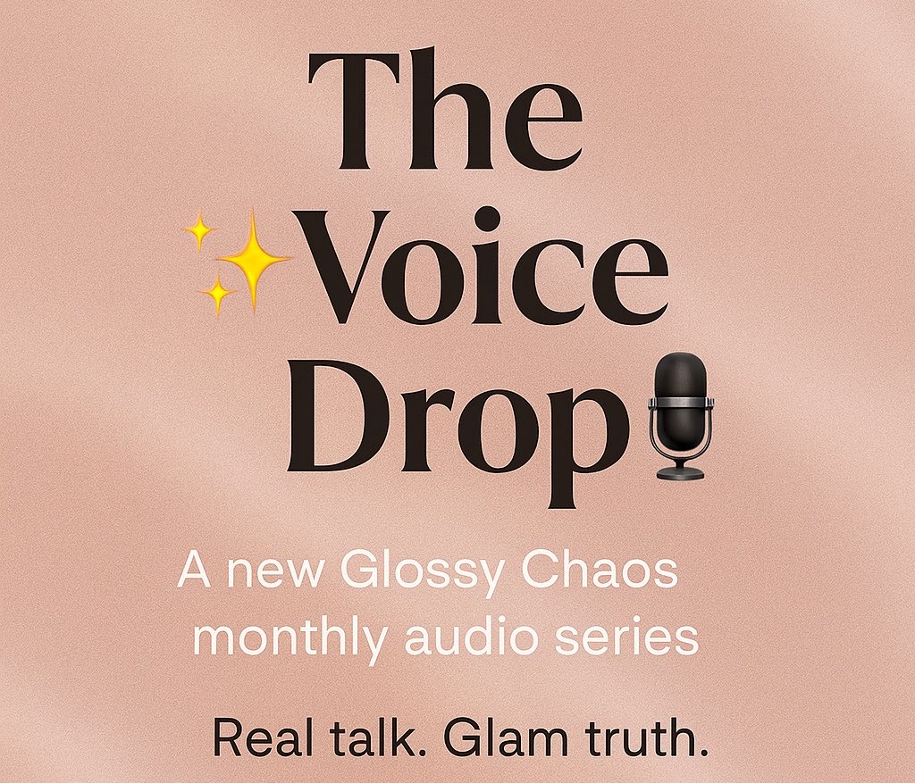 GlossyChaosLife's tweet photo. 🎧 Short, resilient notes on life, growth, &amp; raw reflections on showing up fabulous, no matter what life throws your way. You are important, seen &amp; you’re showing up anyway.

Voice Drop launches Dec 1 on Substack &amp; Spotify!  Listen to a sample-link in comments 👇 

-Sheryl https://t.co/EwGmgdNwEt