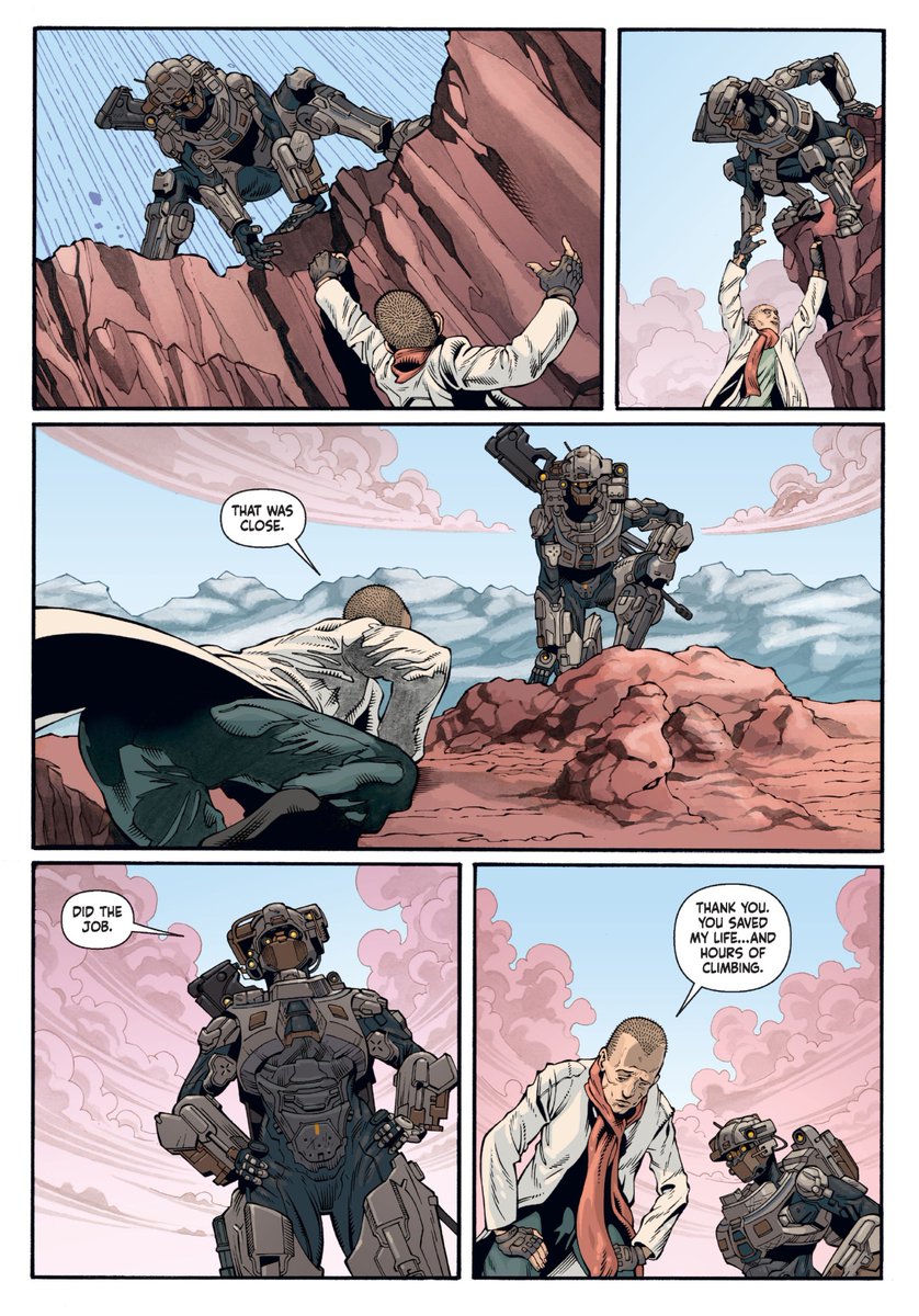 SpearOfSpace's tweet photo. Linda 058 in Halo: Lone Wolf pt. 3 https://t.co/F8iWsZ4cZ7