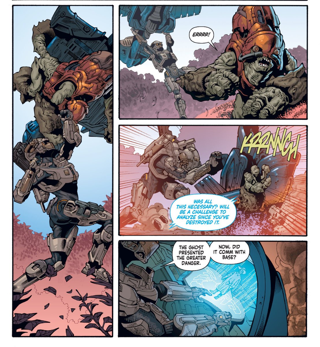 SpearOfSpace's tweet photo. Linda 058 in Halo: Lone Wolf pt. 3 https://t.co/F8iWsZ4cZ7