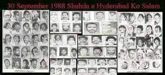 2642671BlochReg's tweet photo. #سانحہ_حیدرآباد_30ستمبر

سانحہ حیدر آباد 30 ستمبر کے شہداء کو سلام عقیدت!

اللہ تبارک و تعالیٰ 30 ستمبر  1988 کے تمام شہداء کے درجات بلند فرمائے انکو جنت الفردوس میں اعلی مقام عطا فرمائے اور اہل خانہ کو صبر جمیل عطا فرمائے۔
آمین ثمہ آمین https://t.co/2LKAoUajXx