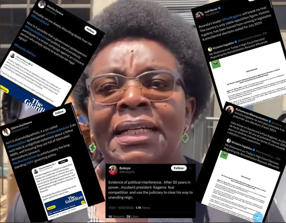 YesRwanda_'s tweet photo. 🎬 EPISODE 1 | 𝐖𝐀𝐑𝐔𝐙𝐈𝐊𝐎? //
 INGABIRE VICTOIRE
Abashyigikiye Ingabire Victoire bakwiye kumenya ko ubutabera mu Rwanda bushingiye ku mategeko no ku nzira ziteganywa n’amategeko. Nta muntu uri hejuru y’amategeko, hatitawe ku mwanya afite, cyangwa  abamushyigikiye. https://t.co/LRJ91pTo3W