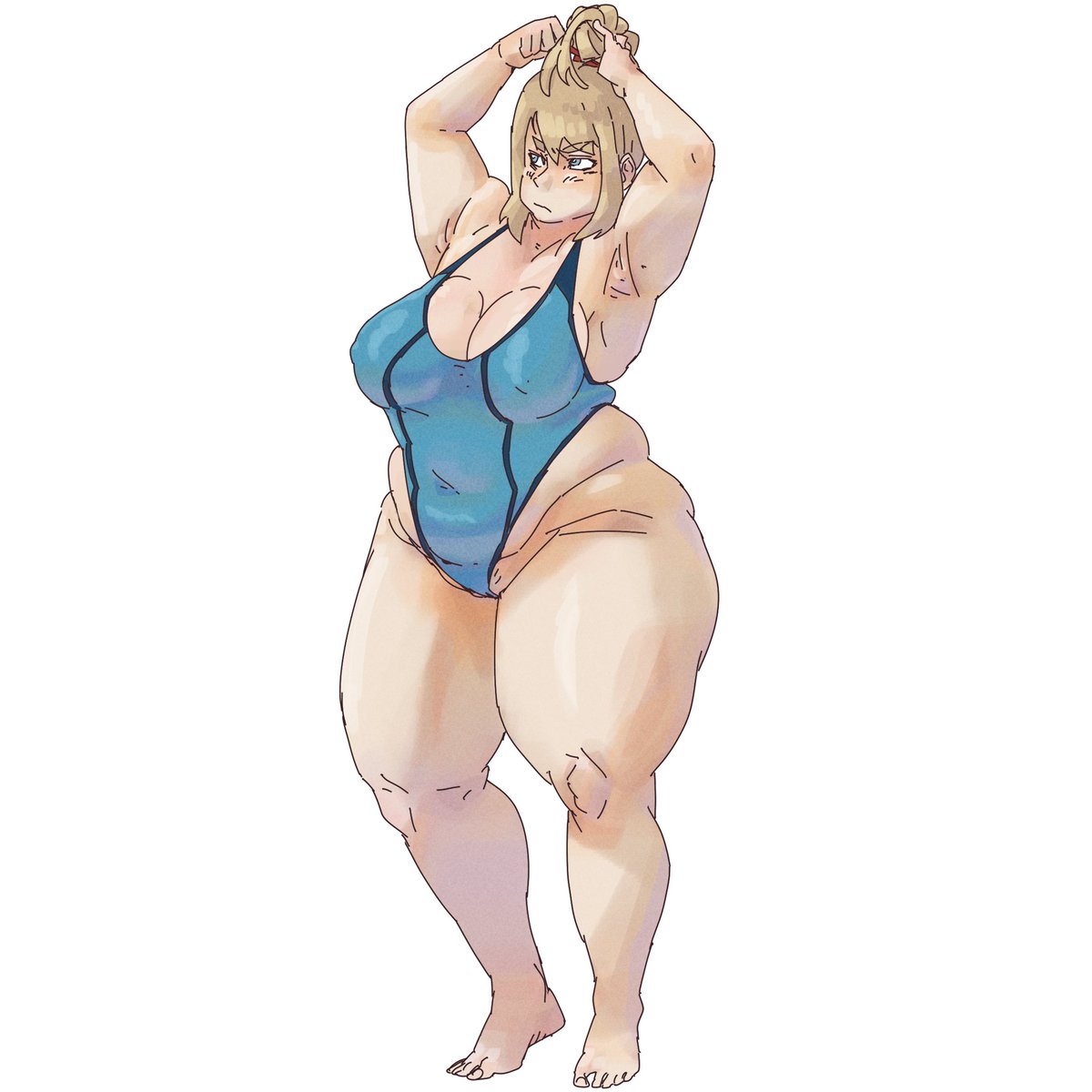 NinTenPeaches's tweet photo. Thick tsundere Samus part 5 and last!
Thank you for your tremendous support! This series ends here but it's not the last time I draw our chubby blonde godess uwu

#metroid https://t.co/iUwyf6Qcb2