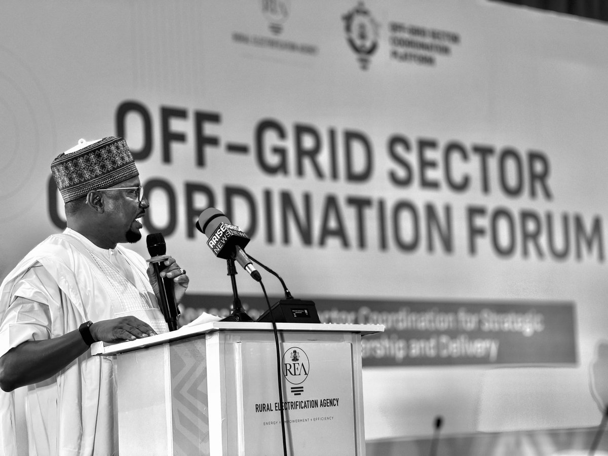 abbaaliyu_'s tweet photo. Nigeria’s off grid energy sector has grown far beyond the small group of pilot projects and partners we knew when the first donor roundtable was held in 2017. That growth is encouraging, but it also makes one thing clear. We cannot deliver the next phase of electricity access by working in silos.

I shared this message at the launch of the Off Grid Stakeholder Coordination and Partnership Forum, convened by the REA with support from GIZ NESP, UK PACT, SNV and GOGLA. It was an opportunity to bring development partners, financiers, civil society and other sector stakeholders into the same conversation about where we have made progress and where we need to work more closely together.

Across programmes such as NEP and DARES, we have seen what partnerships can make possible. We also know the challenges ahead, including making electricity more affordable, attracting private capital, supporting local manufacturing and building services that remain viable over time. No single institution can address these issues alone.

That is why we are making coordination a continuous part of the REA’s work. Through a dedicated Off Grid Coordination Secretariat, working groups and better tracking of shared priorities, we want to help partners connect their efforts and turn discussions into action. The Forum gave us a chance to introduce this approach, listen to one another and begin agreeing on the work ahead.

My thanks to GIZ NESP, UK PACT, SNV, GOGLA, Heinrich Böll Stiftung, Beckaphyll and Murty International Ltd for their support, and to all our development partners, financiers, private sector representatives and civil society stakeholders for contributing to a successful forum.

The strength of this sector lies in the people and institutions building it together. Our task now is to ensure those efforts bring reliable electricity and lasting opportunities to more Nigerians.

#EnergyAccess #OffGridEnergy #RenewableEnergy #SectorCoordination #abbaaliyu