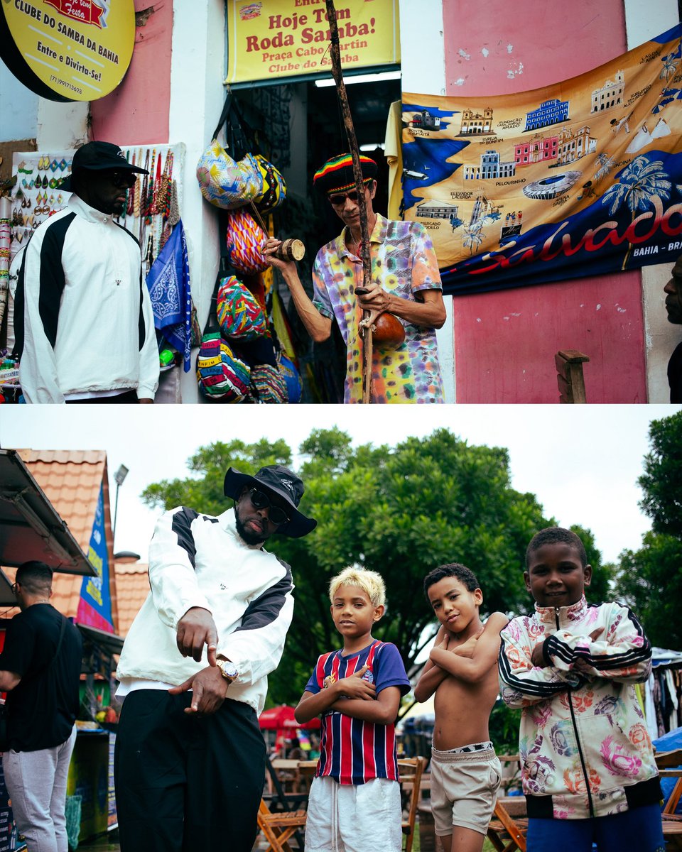 wyclef's tweet photo. I’ve been coming to Brazil since my early 20s, and every time I come back, I’m inspired in the same way. 
￼
The streets. The people. The rhythm. The energy. Brazil has always had a way of getting inside my musical DNA.

Some places you visit. Some places become part of your journey. You can hear that influence throughout Q THEORY.

Brazil, you’ve been inspiring me for a long time. And you still do. 
￼
￼
#QTheory #QuantumLeap #Brazil #Vol2