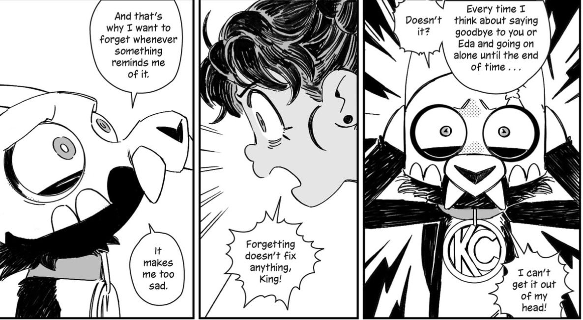 SpringPopsicles's tweet photo. #tohspoilers #tllk
I still think it’s crazy how King’s doing this all at TEN. The idea that a 10 year old is wrestling with the idea that the people he loves the most is a FOOTNOTE in his lifetime?? https://t.co/9rBSPgVWon